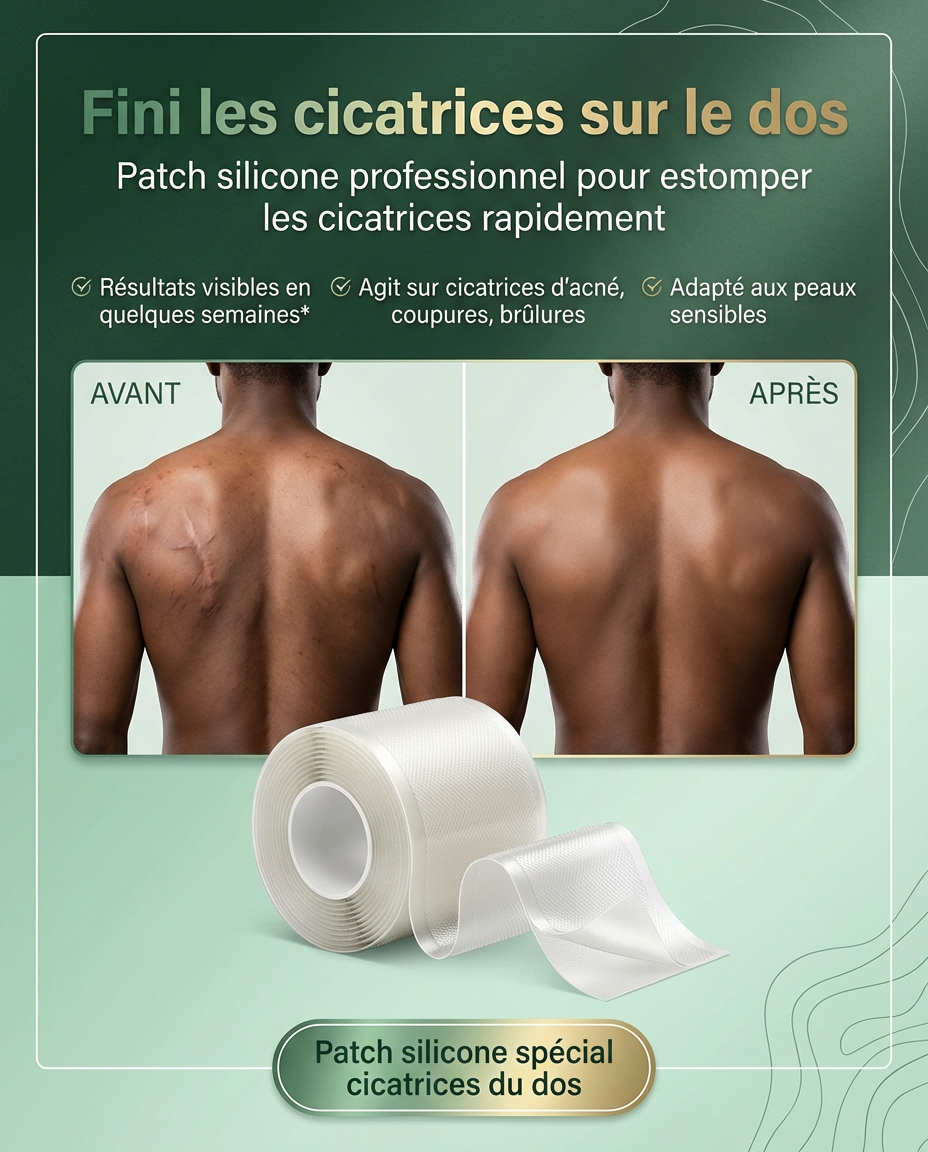 Patch silicone anti-cicatrices